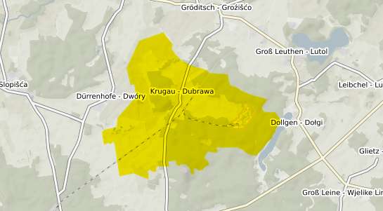 Immobilienpreisekarte M&auml;rkische Heide Krugau